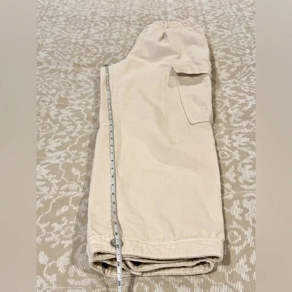 Free People • We The Free First Light Utility Pants • 4 • Almond Milk - Picture 9 of 12